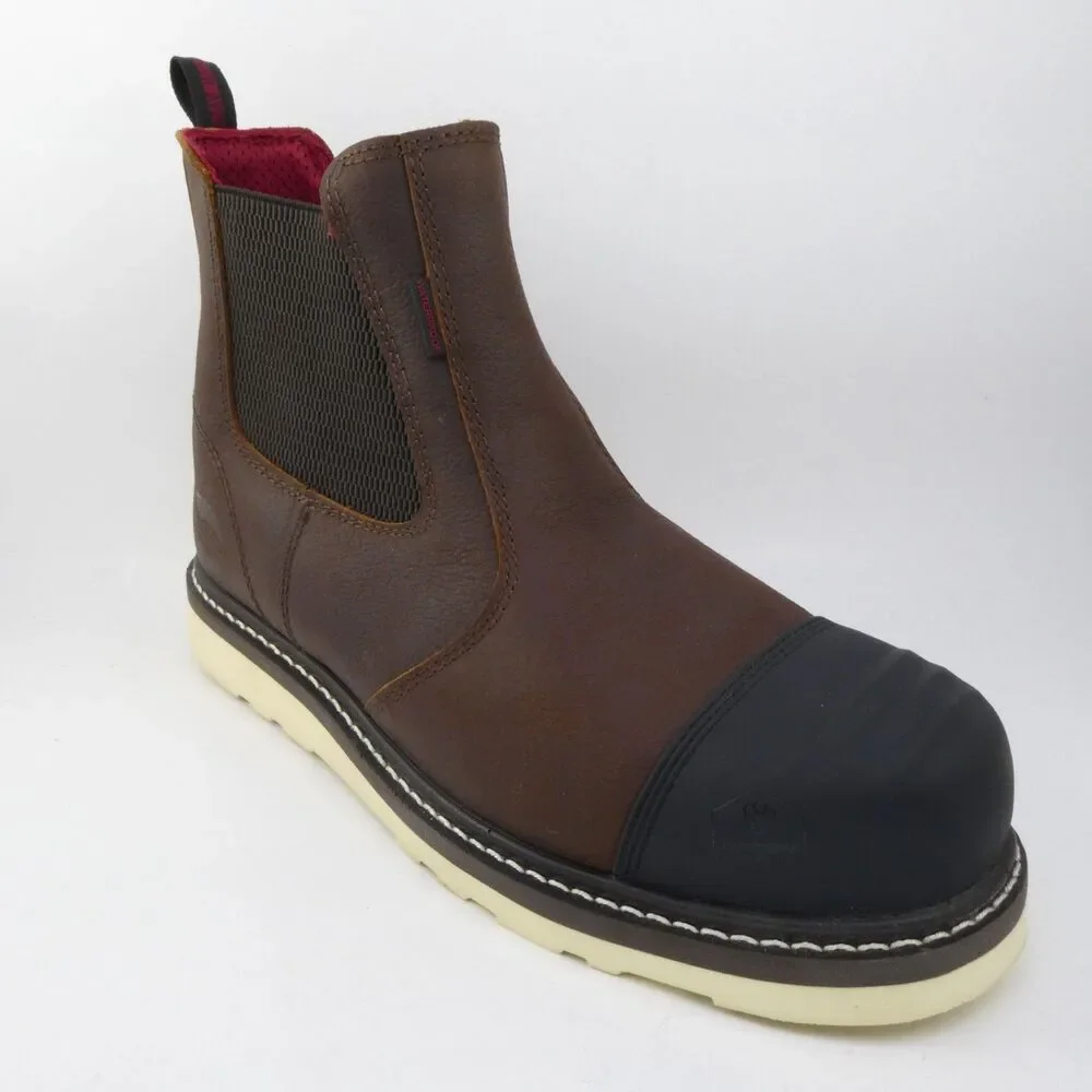 Avenger Men's US 13 EE Romeo Carbon Toe Boot Brown A7505 6